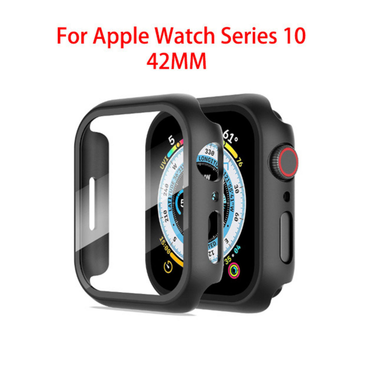 42MM Glass Covered Case For Apple Watch Series 10  | 750009